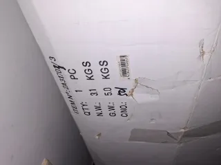 Lámpara de salón blanca