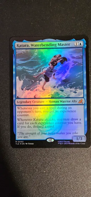 Carta MTG Katara, Waterbending Master Foil