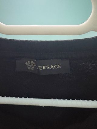 Camiseta Versace Negra Medusa