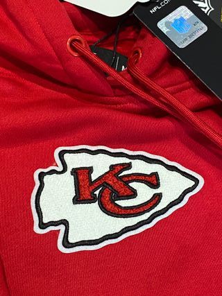 Sudadera Crop Top Kansas City Chiefs Talla M