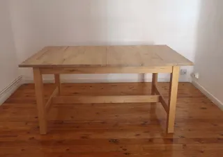 Mesa extensible madera Ikea