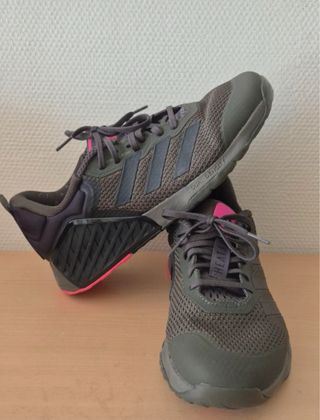 Adidas Dropset 3 Verde Militar y Rosa