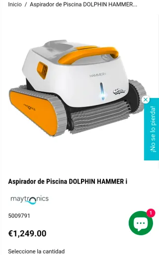 Limpiafondos Dolphin Hammer i