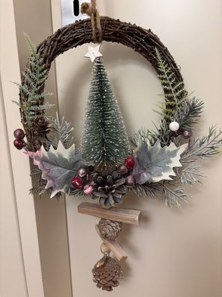 Coroncina decorativa per porta