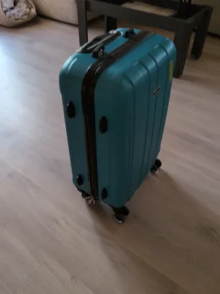 Maleta Itaca azul mediana