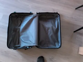 Maleta Itaca azul mediana