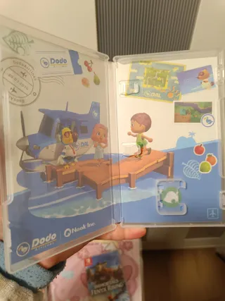 Caja Vacía Juego Animal Crossing Nintendo Switch