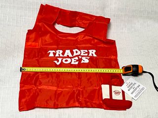 Bolsa Micro Tote Canvas Trader Joe's Roja