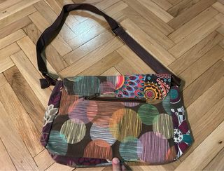Bolso de hombro patchwork mujer
