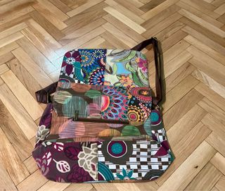 Bolso de hombro patchwork mujer