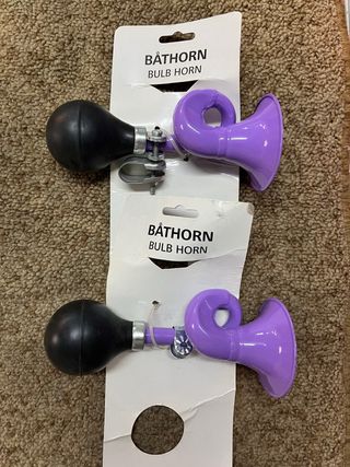 Bocina para bicicleta infantil púrpura