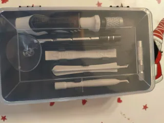 Caja de puntas de destornillador y accesorios