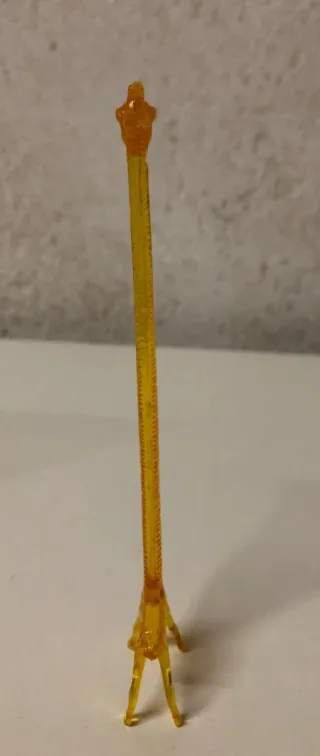 Coppia di statuine simpatiche Giraffe in plastica