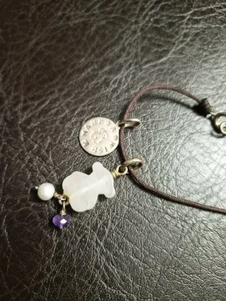 Colgante Tous Plata 925 Osito Blanco