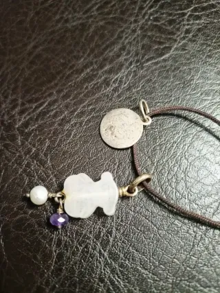 Colgante Tous Plata 925 Osito Blanco