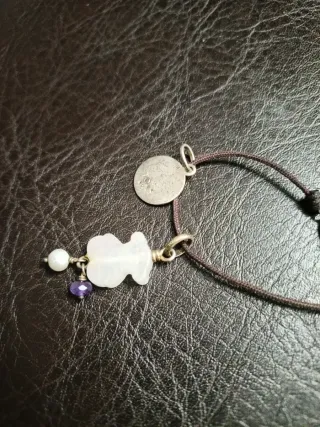 Colgante Tous Plata 925 Osito Blanco