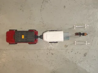 Coche Mercedes con Remolque Van Caballo