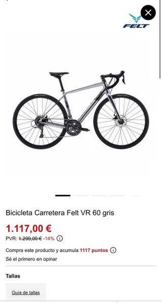 Bicicleta Felt VR 60 Talla 54