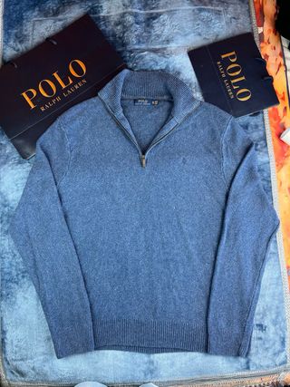 Jersey Polo Ralph Lauren Azul