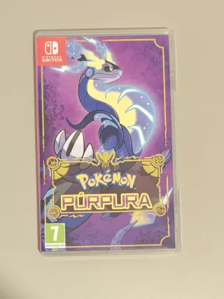 Pokémon Púrpura Nintendo Switch RPG