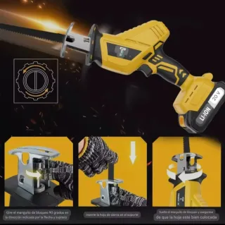 Sierra Sable Portátil Batería Recargable