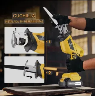 Sierra Sable Portátil Batería Recargable