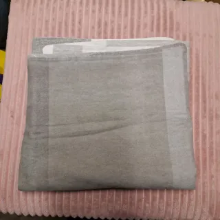 2 federe cuscini grigie 75x46 cm