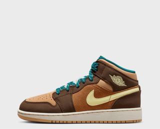 Nike Air Jordan 1 Marrón y verde AIR JORDAN 1 MID