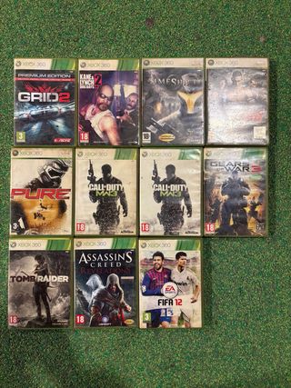 Pack 10 Juegos Xbox 360 + 1 Gratis