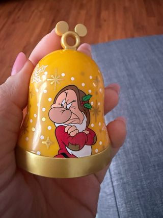 Campanella Disney Grumpy Natale