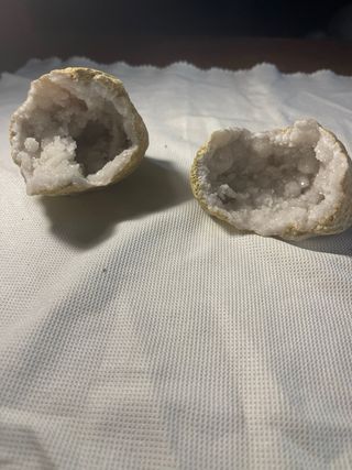 Geoda de cristal natural