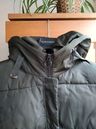Anorak plumífero verde