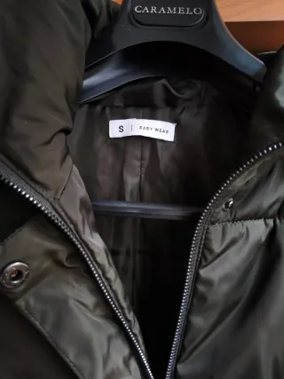 Anorak plumífero verde