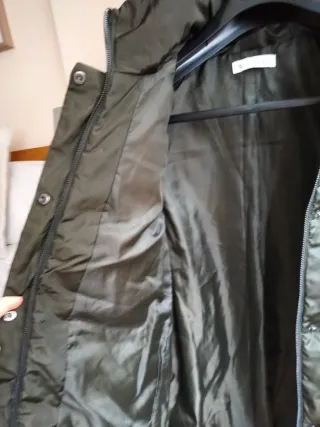 Anorak plumífero verde