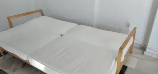 Sofá Cama 4 Plazas Madera. IKEA Lillberg