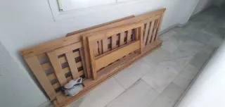 Sofá Cama 4 Plazas Madera. IKEA Lillberg