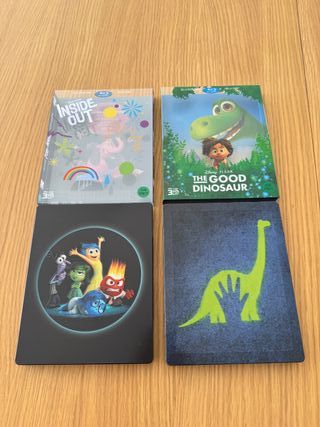 Steelbook bluray - exclusivas DISNEY PIXAR - J14