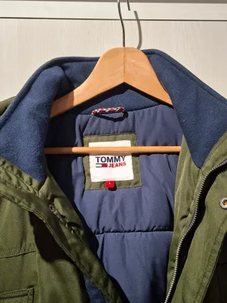 Parka Tommy Jeans verde hombre