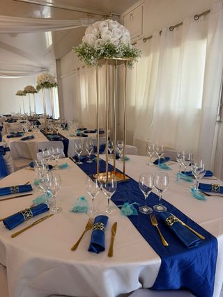 Decoratio de mesa para bodas bautisos fiesta