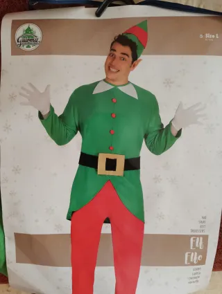 Disfraz Elfo Guirma Talla L