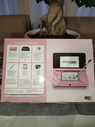 Nintendo 3DS Rosa Scatola + Mario 3D Land