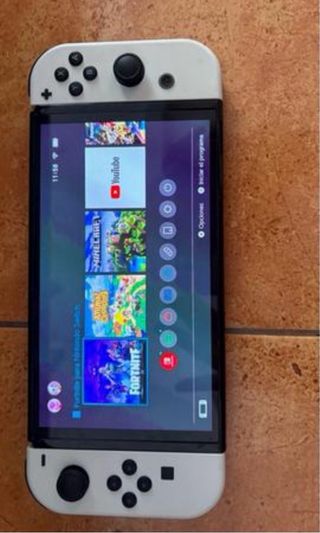 Nintendo Switch OLED Blanca + Juegos