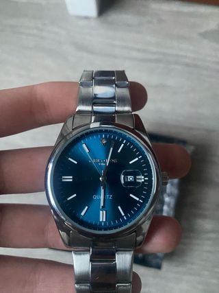 Reloj RIRONG azul y plateado