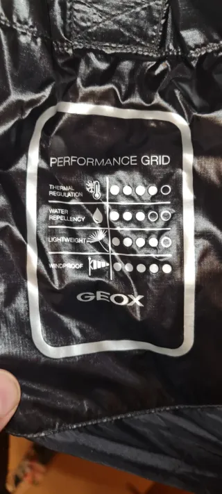 Parka Geox Hombre Negra