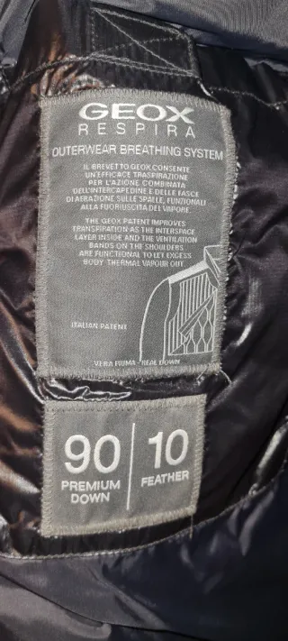 Parka Geox Hombre Negra