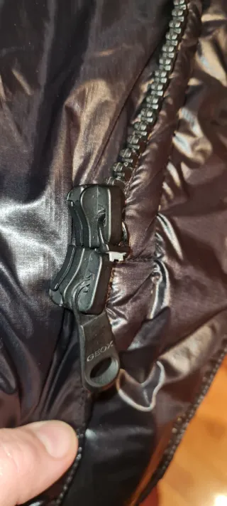 Parka Geox Hombre Negra