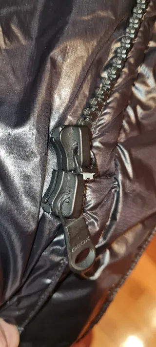 Parka Geox Hombre Negra