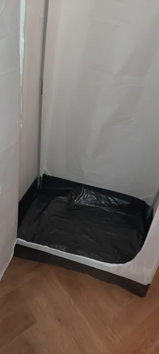 Armario de tela VUKU Ikea blanco