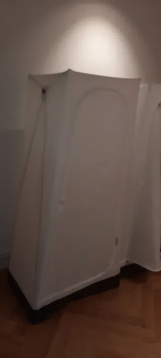 Armario de tela VUKU Ikea blanco