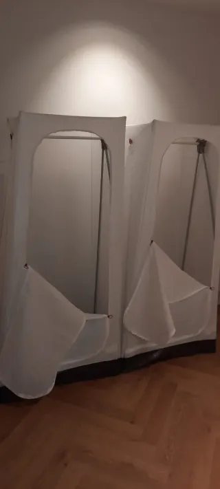 Armario de tela VUKU Ikea blanco